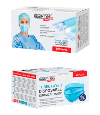 Three-layer Surgical Mask